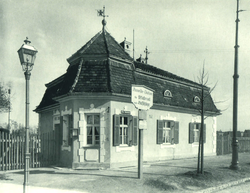 Historische Ansicht: Pflasterzollhaus