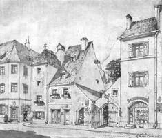  - Häusergruppe in der Marienstraße