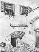  - Kellertreppe beim 

Haus in der Burgstraße 11