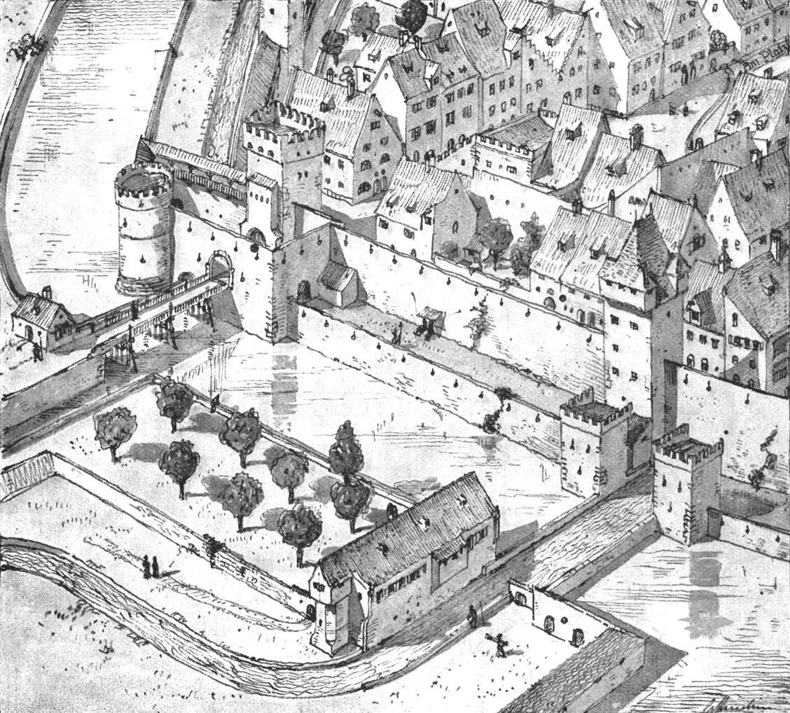 Das Das Wurzertor und der Falkenturm