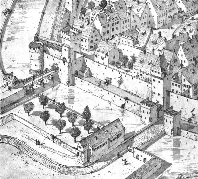 Das Das Wurzertor und der Falkenturm