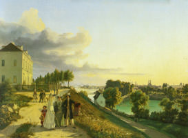  - Blick auf die Praterinsel und München