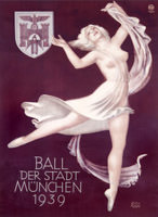  - Plakat zum Ball der Stadt München 1938