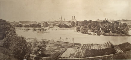  - Panorama von München um 1870