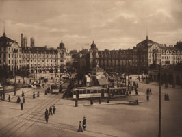Tiez Hermann - Karlsplatz um 1910