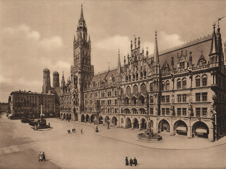 Neues Rathaus um 1910