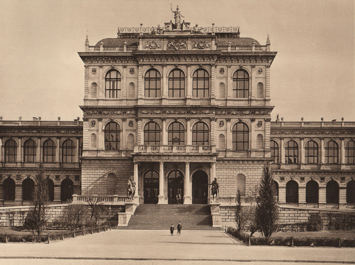 Historische Ansicht: Akademie der bildenden Künste um 1910