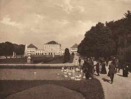 Tiez Hermann - Schloss Nymphenburg um 1910