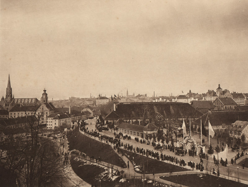 Salvator Ausschank auf dem Nockherberg um 1910