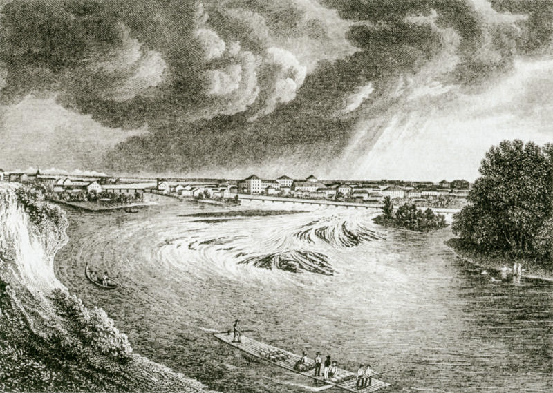 Die Isar bei Haidhausen