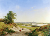 Kaiser Ernst - Blick von Oberföhring auf München