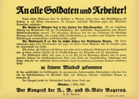  - An alle Soldaten und Arbeiter