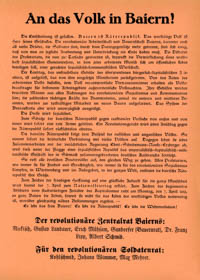  - AN das Volk in Baiern!
