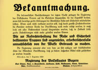  - Bekanntmachung.
