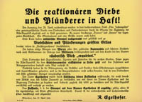  - Die reaktionären Diebe und Plünderer in Haft!