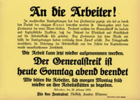  - An die Arbeiter!