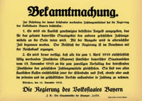  - Bekanntmachung!