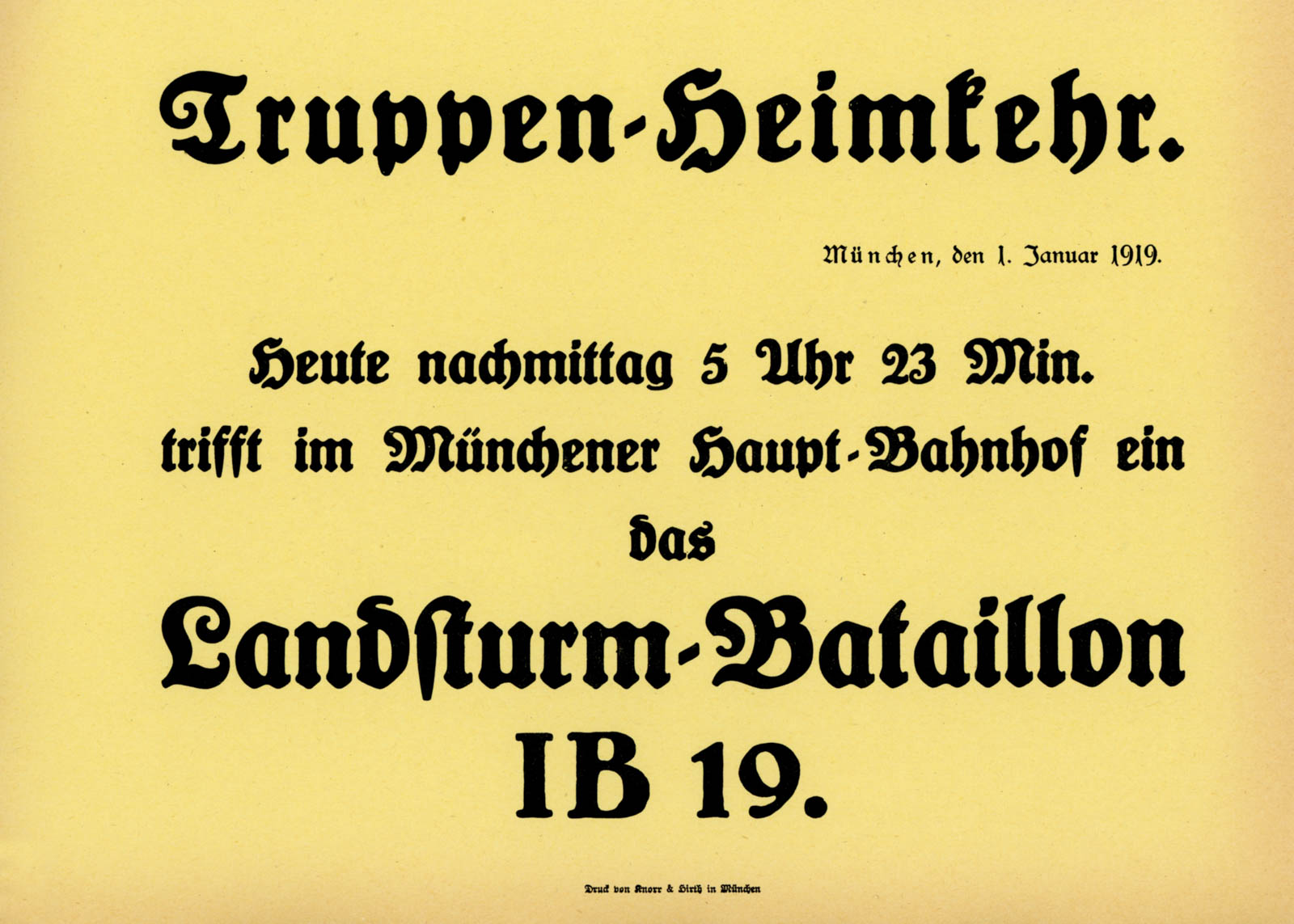 Truppen-Heimkehr