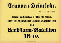  - Truppen-Heimkehr.