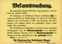  - Bekanntmachung.