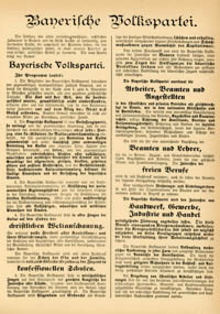  - Bayerische Volkspartei