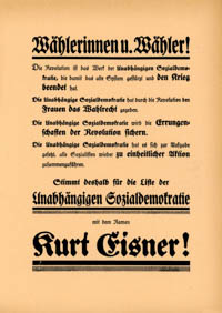  - Wählerinnen u. Wähler!