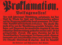  - Proklamation