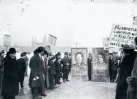 Hoffmann Heinrich - Demonstrartion auf der Theresienwiese