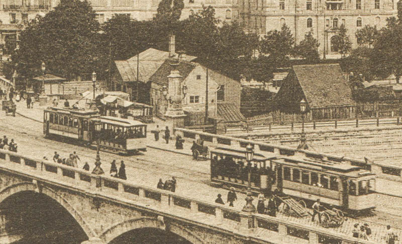 Historische Ansicht: Ludwigsbrücke