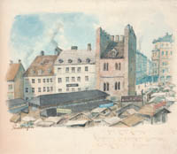 Puschkin Joseph - Der Turm auf dem Viktualienmarkt 