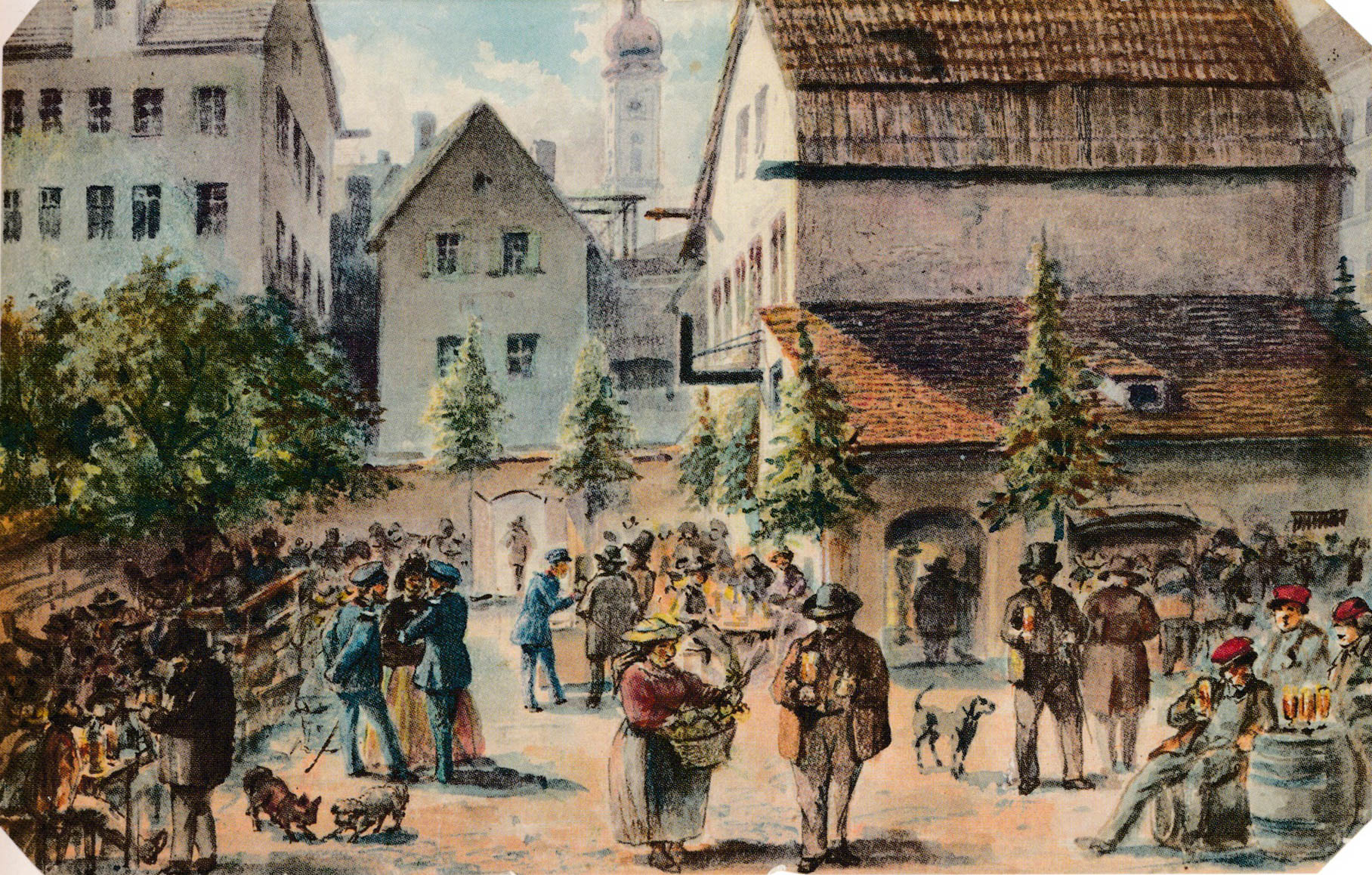 Der alte Bockkeller an der Münzgasse