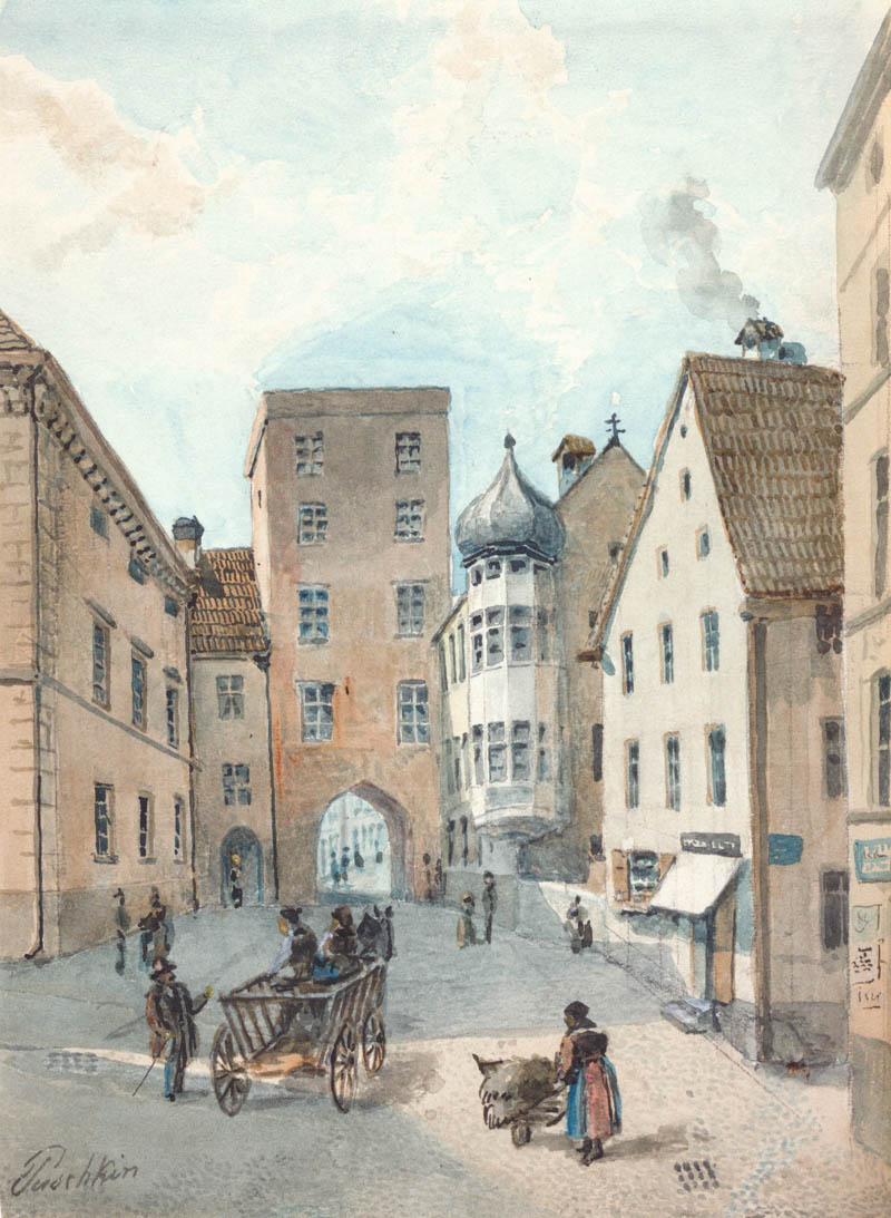Historische Ansicht: Schwabinger Tor