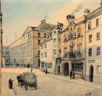 Puschkin Joseph - Die Löwengrube mit dem Morawitzky-Palais
