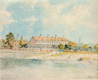 Puschkin Joseph - Die Kavallerie-Kaserne auf der Kohleninsel
