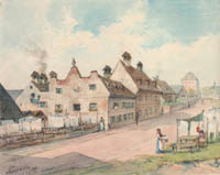 Puschkin Joseph - An der äußern Isarstraße am Lehel