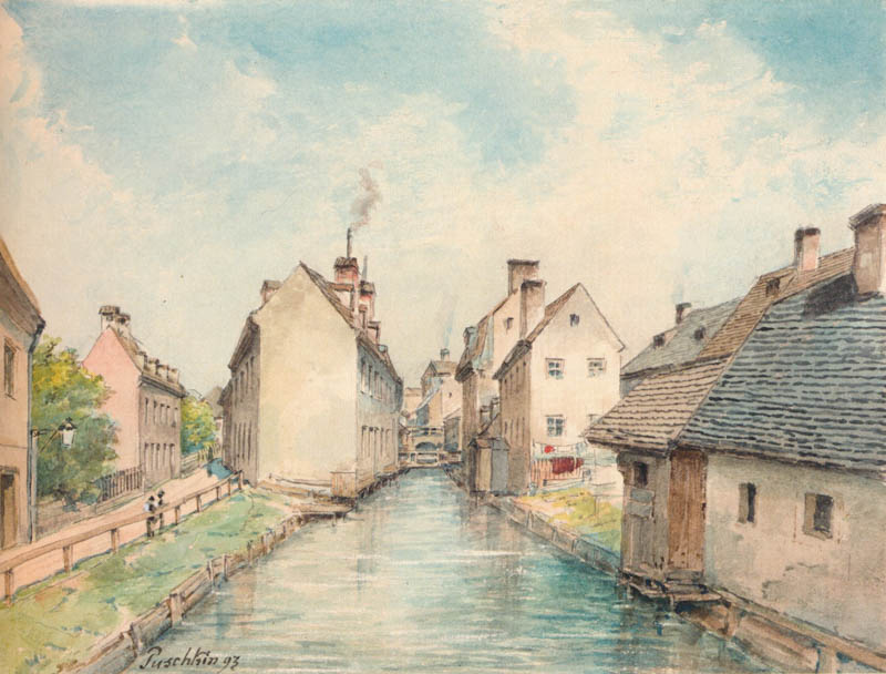 Historische Ansicht: Innere Isarstraße am Lehel