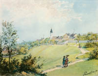 Puschkin Joseph - Bogenhausen mit dem Schlösschen Neuberghausen