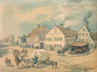 Puschkin Joseph - Der Gasthof »zum Großen Wirt« am Wienerplatz
