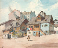 Puschkin Joseph - An der Ohlmüllerstraße in der Vorstadt Au