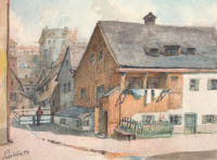 Puschkin Joseph - Am Paulanerplatz in der Vorstadt Au