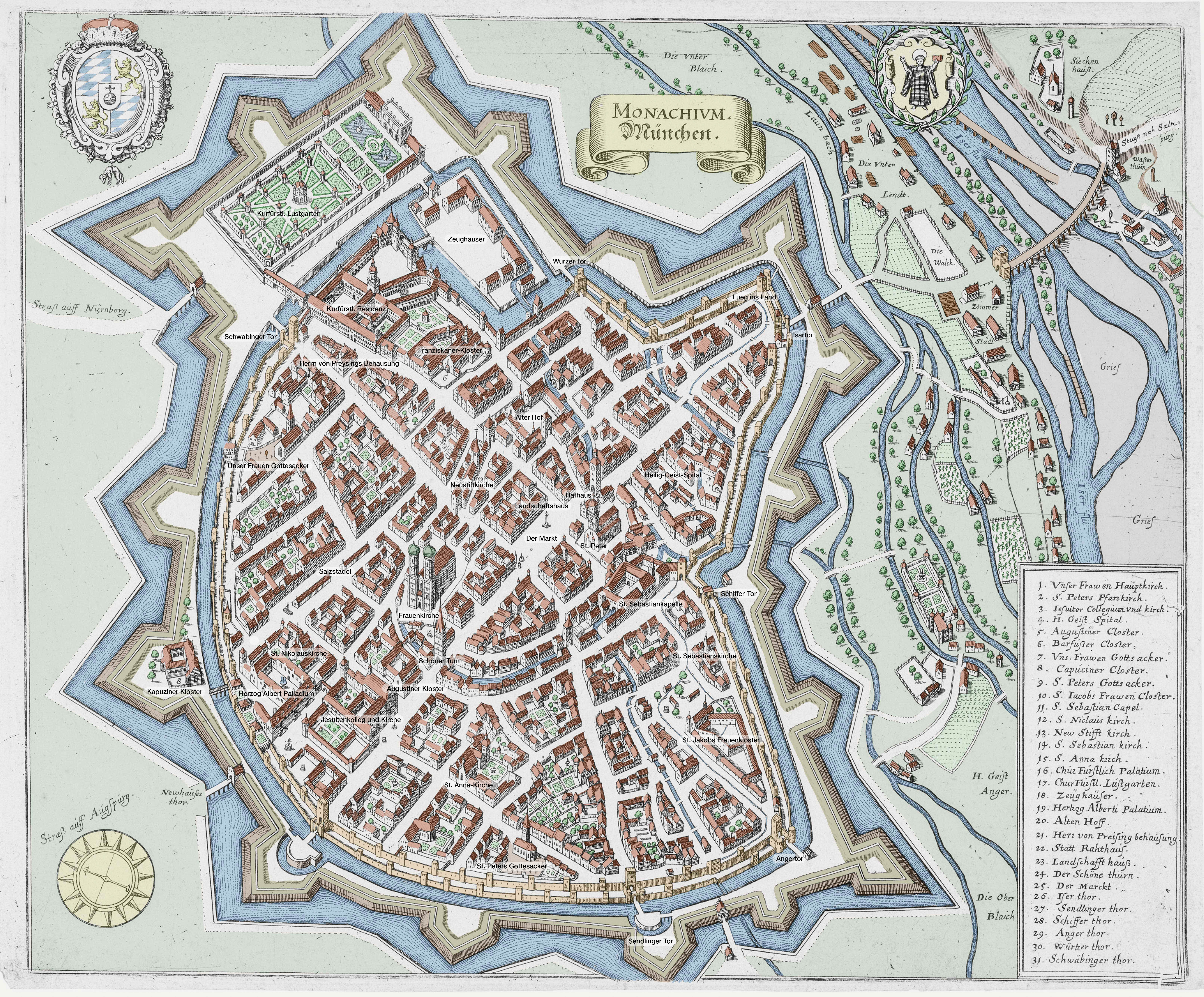 Stadtplan Merian