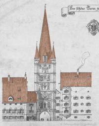 Steinlein Gustav - Schönner Turm - Innenansicht