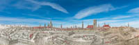Probst Georg Balthasar - Ansicht der Stadt München von der Nordwesten ca. 1700