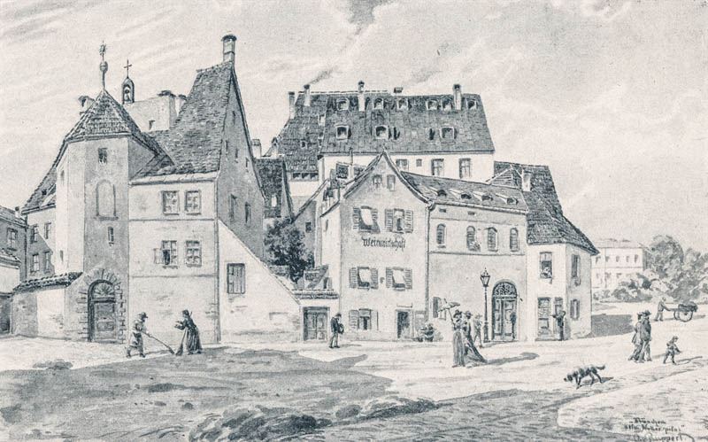 Das Nockherspital 1880