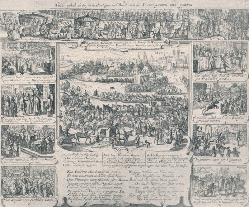 Empfang des Pfalzgrafen „Wolfgang Wilhelm“ in München 1613