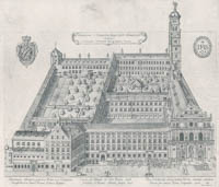 Smissek Johan - Die St. Michaelskirche und das Jesuiten-Kolleg um 1600
