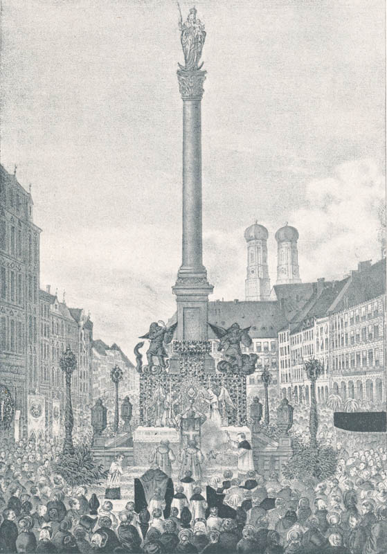 Gedenkblatt der zur Abwehr der Colera 1854