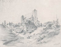 Resch J. - St. Johanniskirche im Bau 1858
