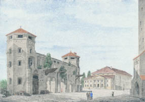 Huber L.  - Das „Isartor“ vor der Restaurierung ca. 1820