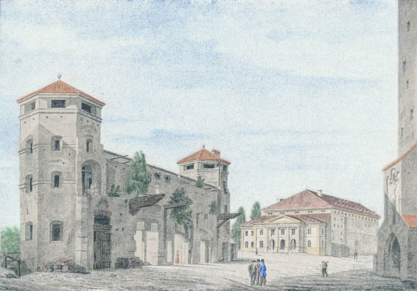 Das „Isartor“ vor der Restaurierung ca. 1820
